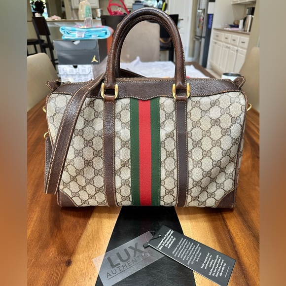 Gucci Handbags - RARE! Gucci Sherryline Boston Bandolier Bag